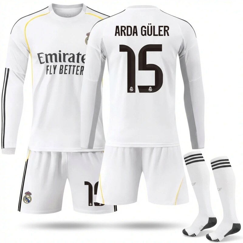 The white jersey series of Real Madrid Guler.