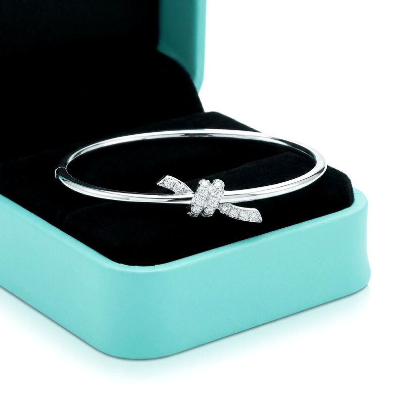 Tiffany Bow Fashion Silver Bracelet