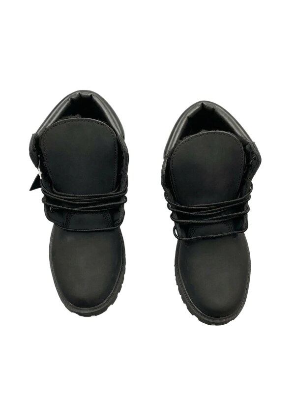 Timberland classic black work boots.