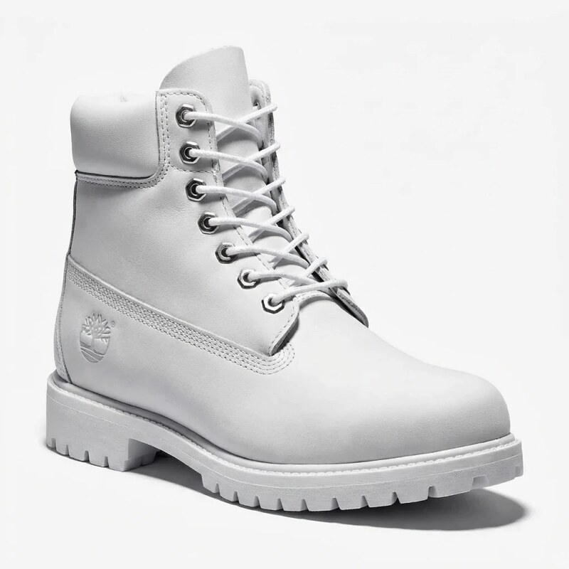 Timberland classic white work boots