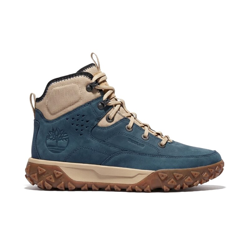 Timberland Outdoor Style Blue-Brown Boots