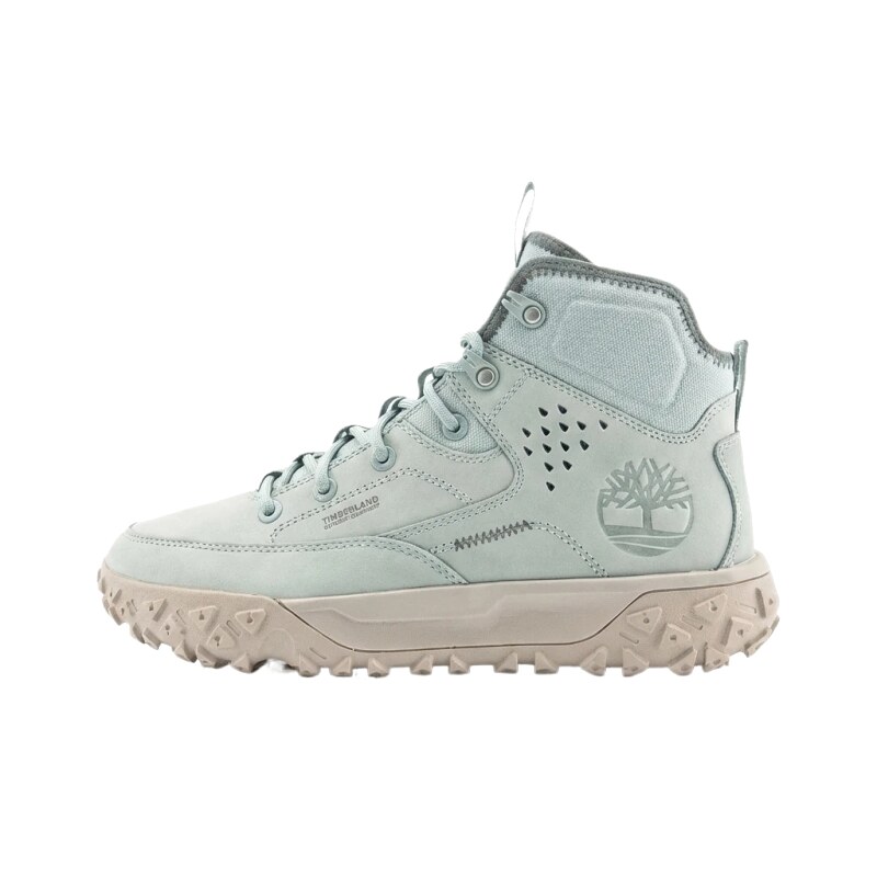 Timberland outdoor-style light gray boots