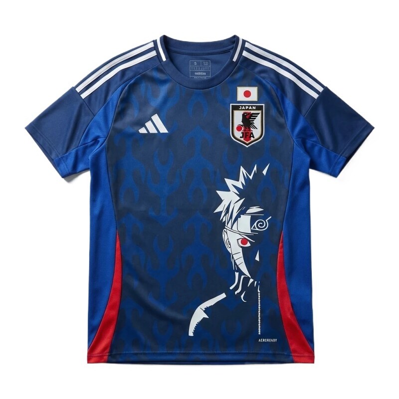 Tokyo Ghoul anime-style blue jersey