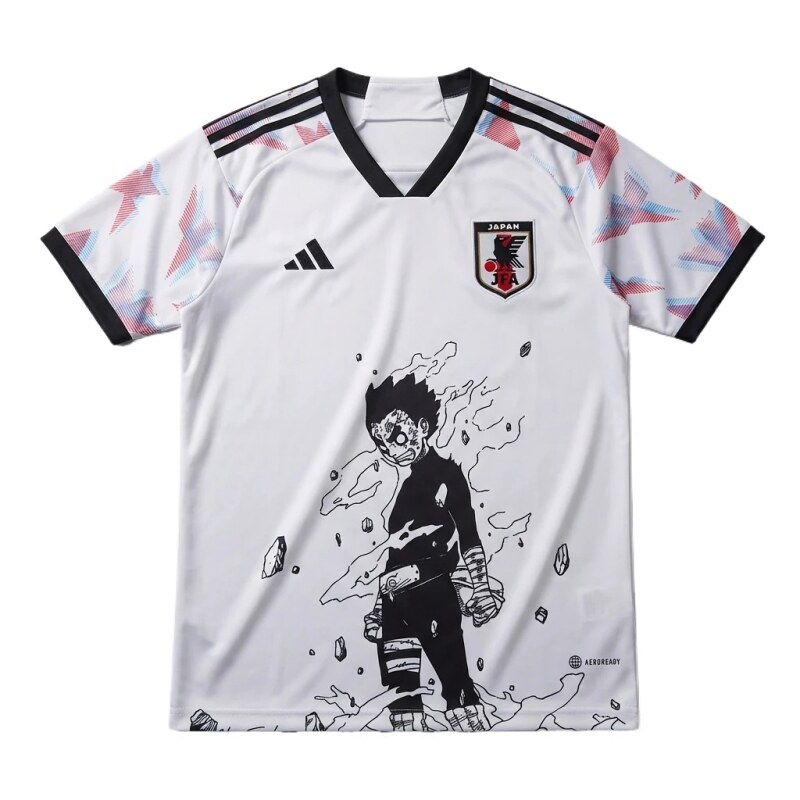 Tokyo Ghoul black-and-white anime-style T-shirt