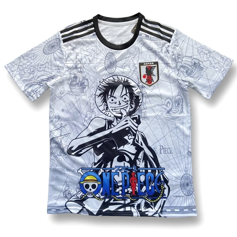 Tokyo Ghoul black-and-white anime-style T-shirt