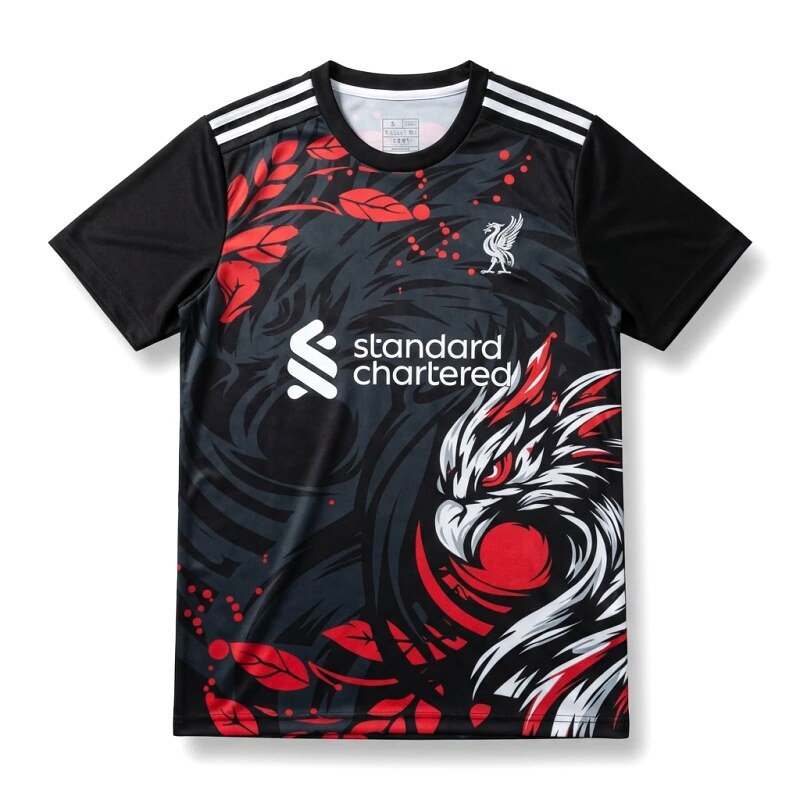 Tokyo Ghoul dark style black and red T-shirt