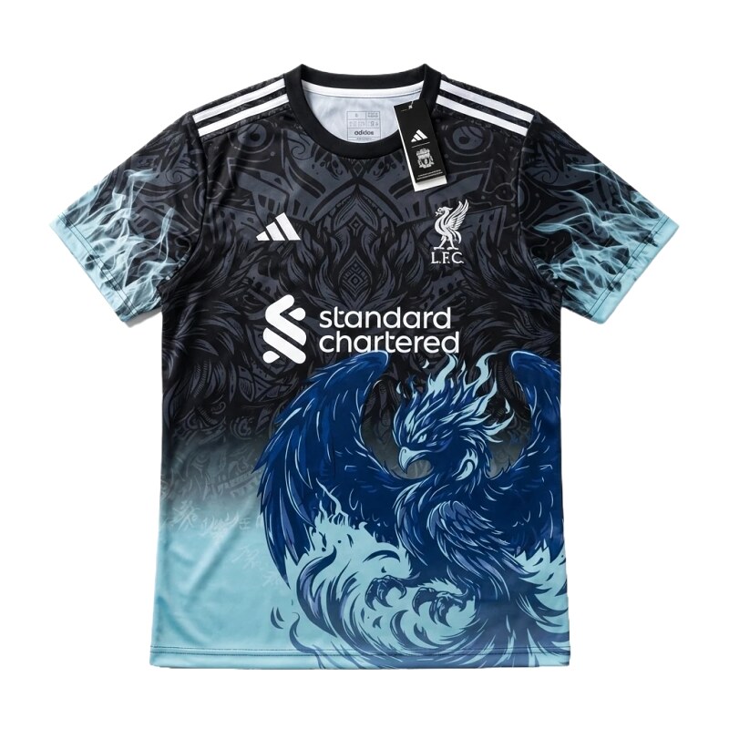 Tokyo Ghoul dark style blue-black gradient T-shirt