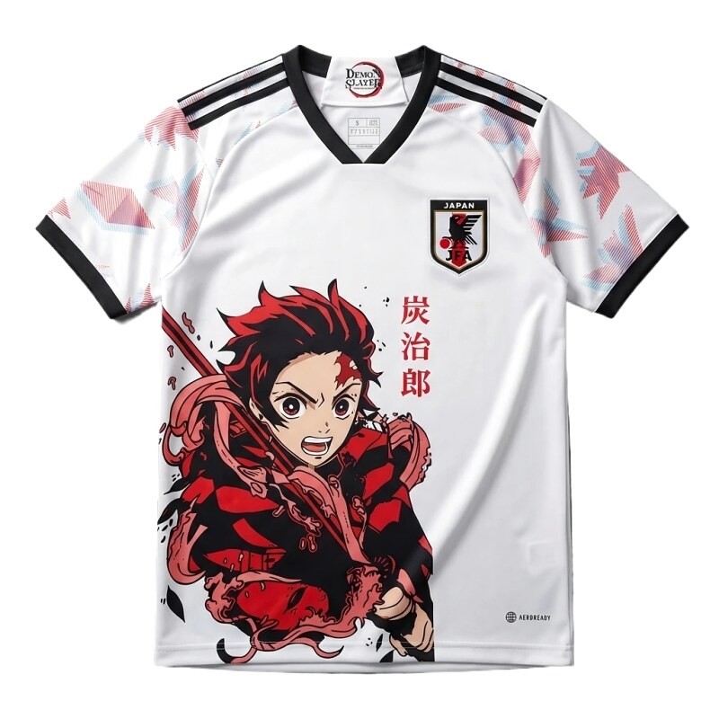 Tokyo Ghoul, Demon Slayer: Kimetsu no Yaiba, Tanjiro white short-sleeve.