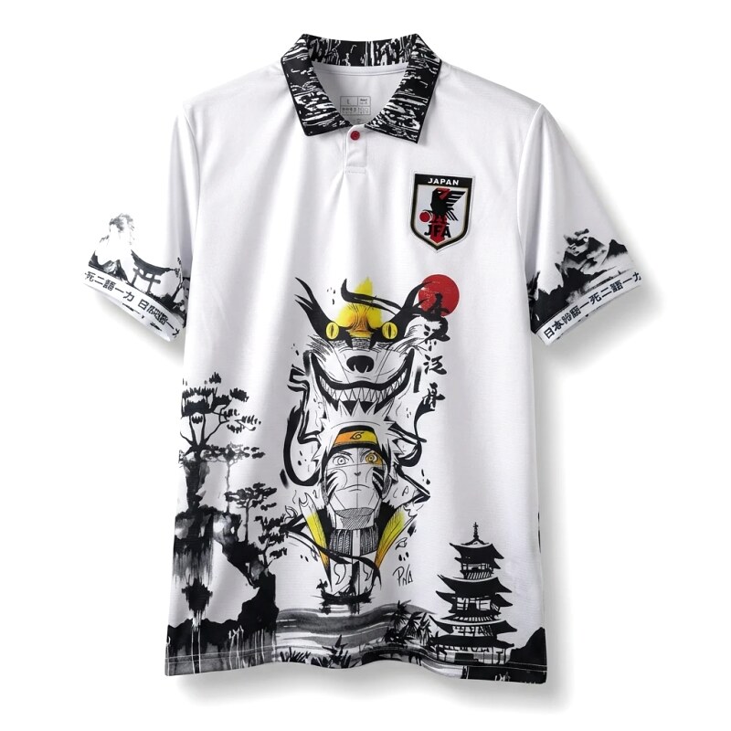 Tokyo Ghoul Japanese-style and wind white T-shirt