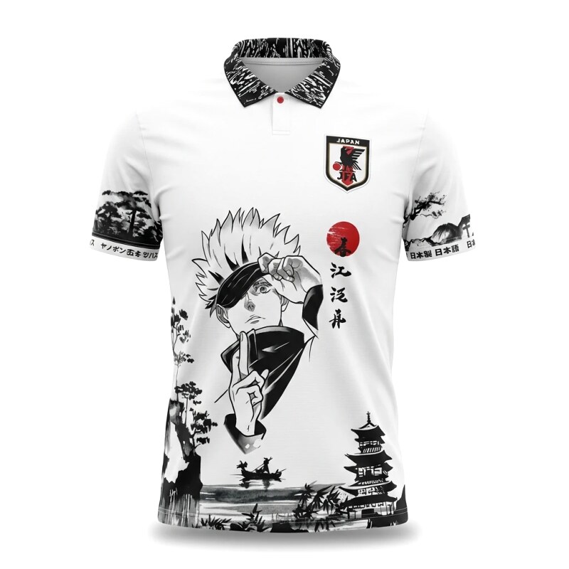 Tokyo Ghoul Japanese Style and Wind White T-shirt