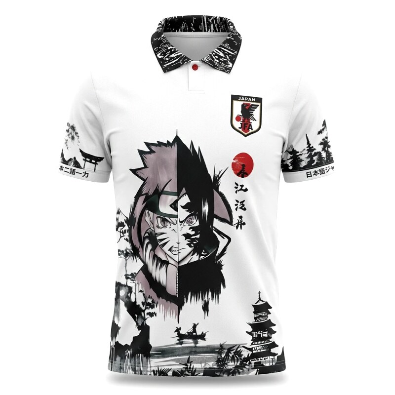 Tokyo Ghoul Wind Print White T-shirt