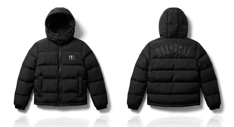 Trapstar Black Trendy and Cool Down Jacket