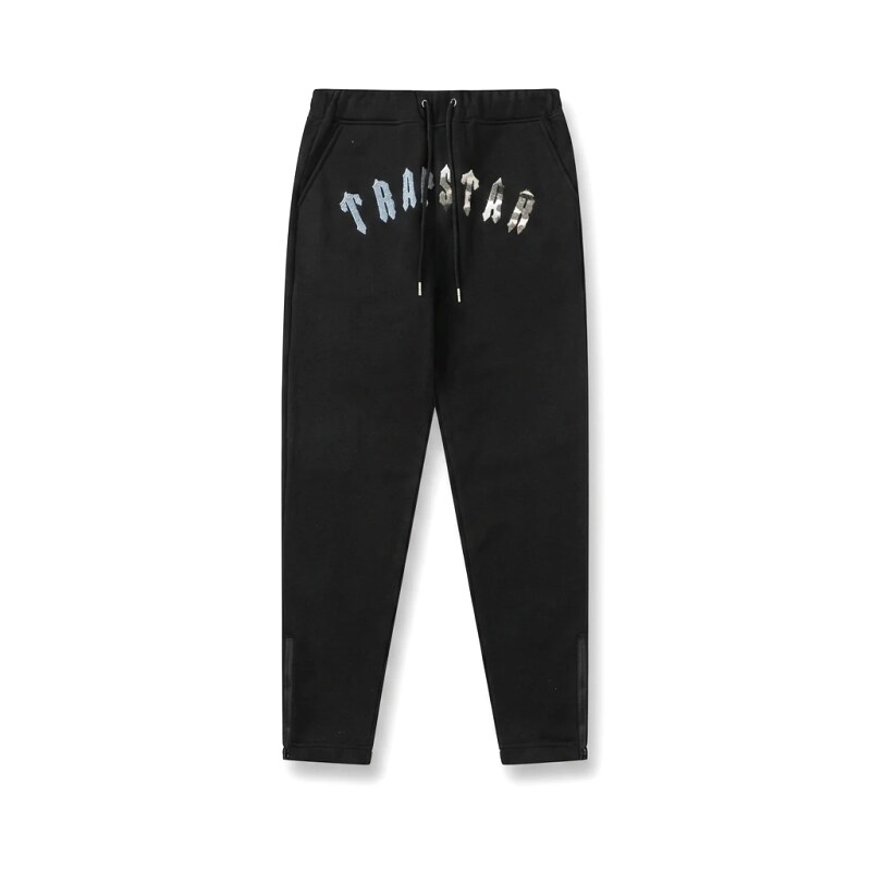 Trapstar Letter Style Black Sweatpants