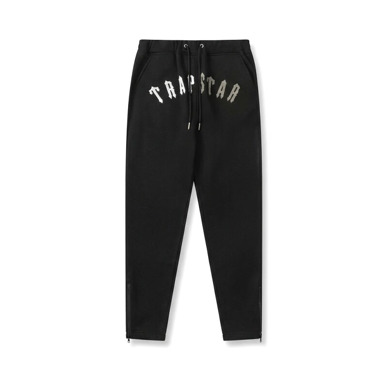 Trapstar Letter Trendy Cool Style Black Pants