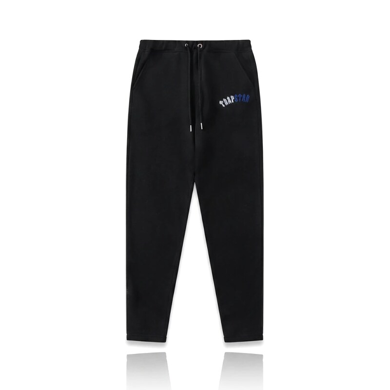 Trapstar minimalist style black sweatpants