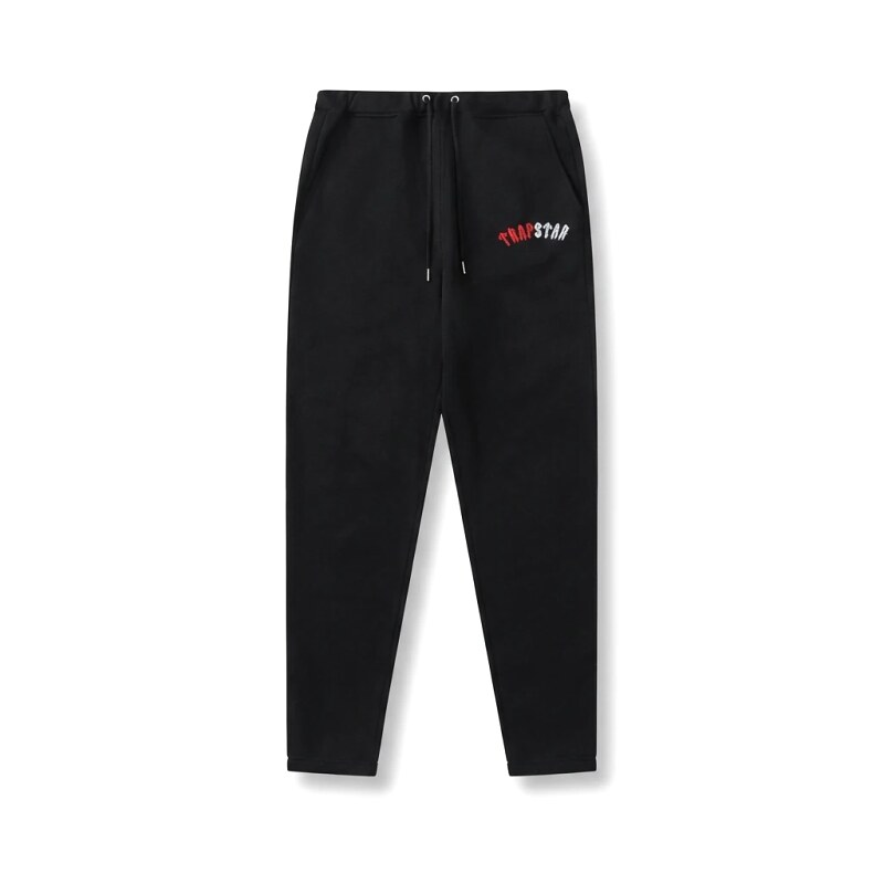 Trapstar minimalist style black sweatpants
