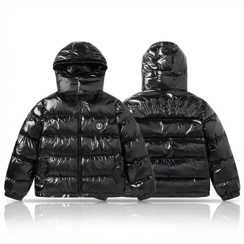 Trapstar Trendy Glossy Black Down Jacket