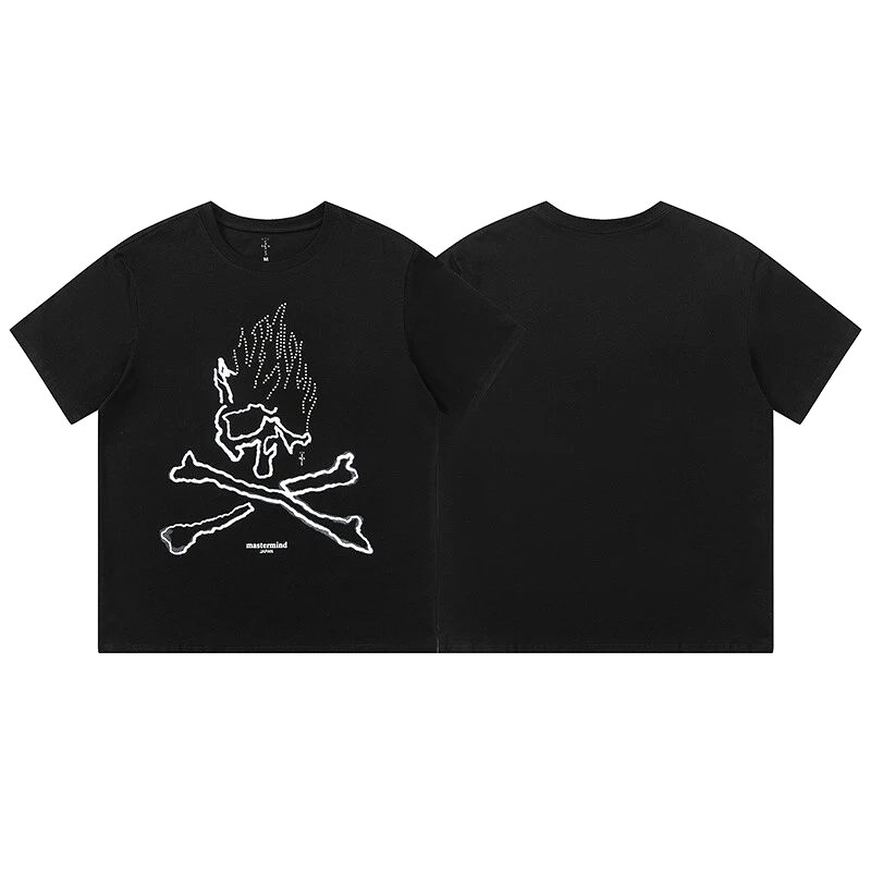 Travis Scott Weekend Graphic T-shirt Brown Travis Scott for Weekend Wear