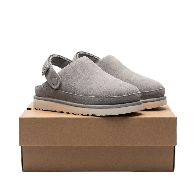 UGG Classic Casual Style Grey Shoes