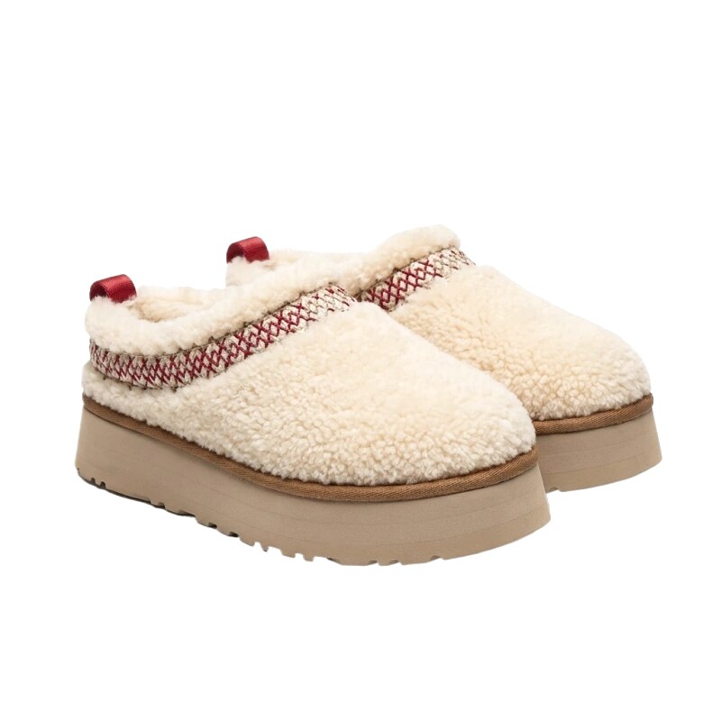 UGG Retro Style Beige Thick-Soled Shoes