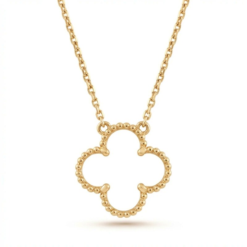 Van Cleef & Arpels Four-leaf Clover Gold Necklace