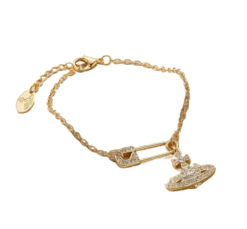 Vivienne Westwood Saturn Gold Necklace