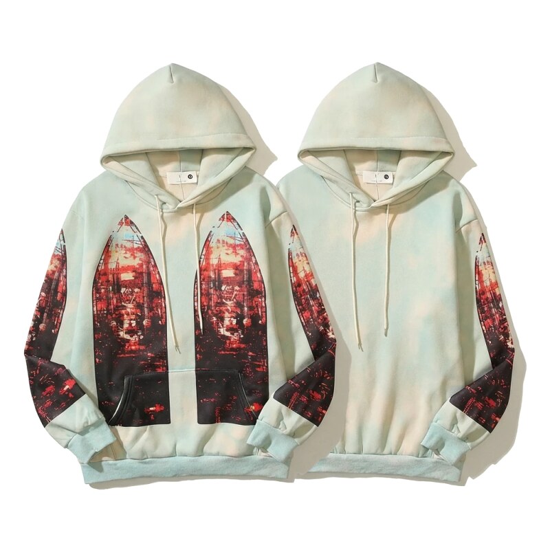 WDW Rocket Print Trendy Brand Hoodie