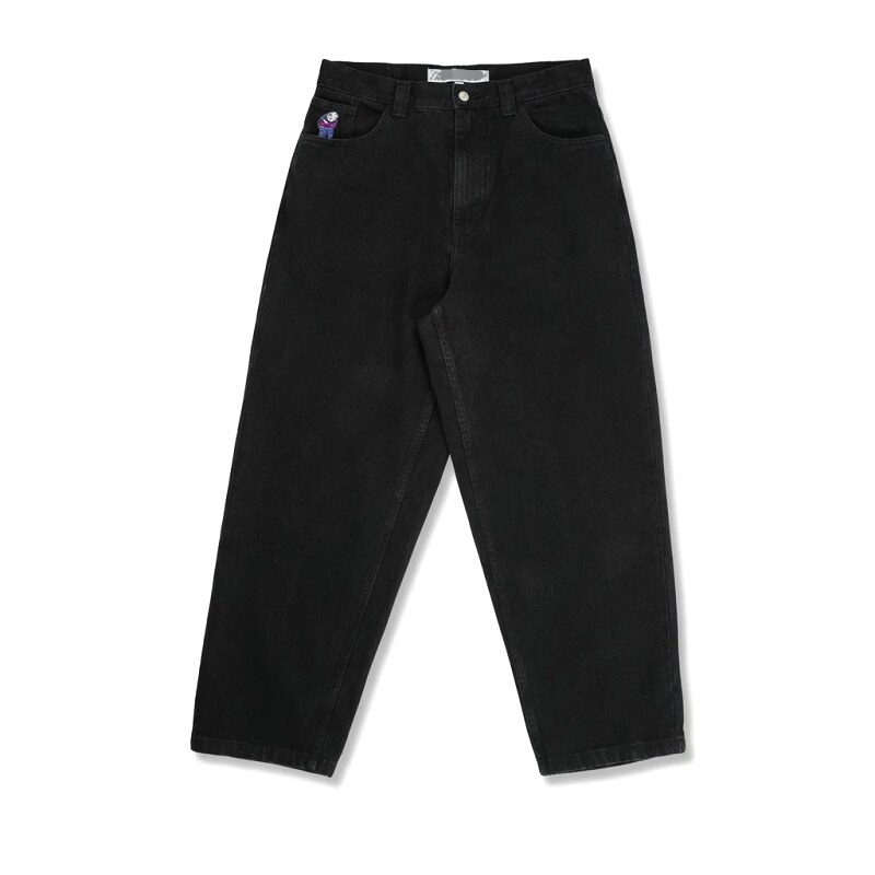 Y2K black jeans
