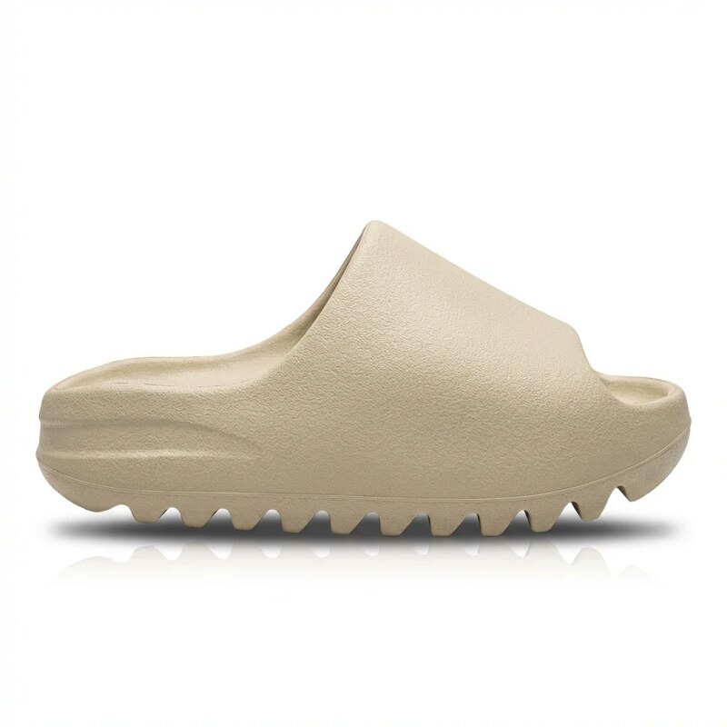 Yeezy matte beige-brown slippers